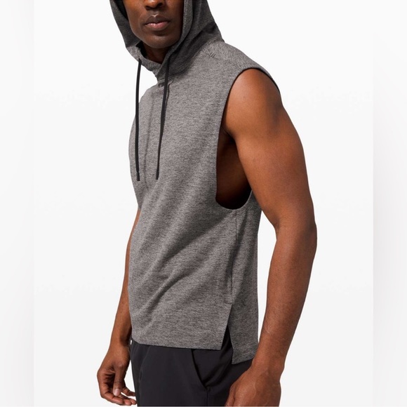 lululemon athletica Other - NEW Men’s Lululemon Breaking Bounds Grey Sleeveless Hoodie